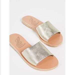 Ancient Greek sandals targeted slides